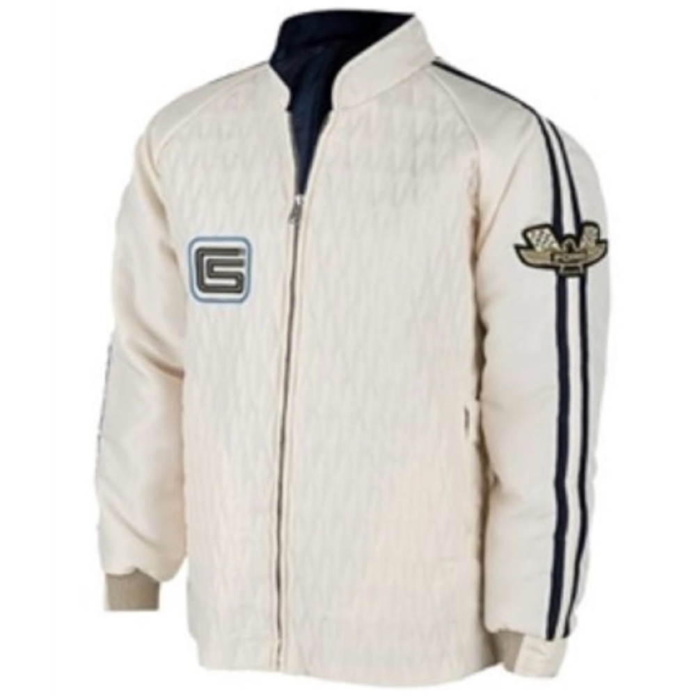 Carroll Shelby American Vintage White Team Jacket